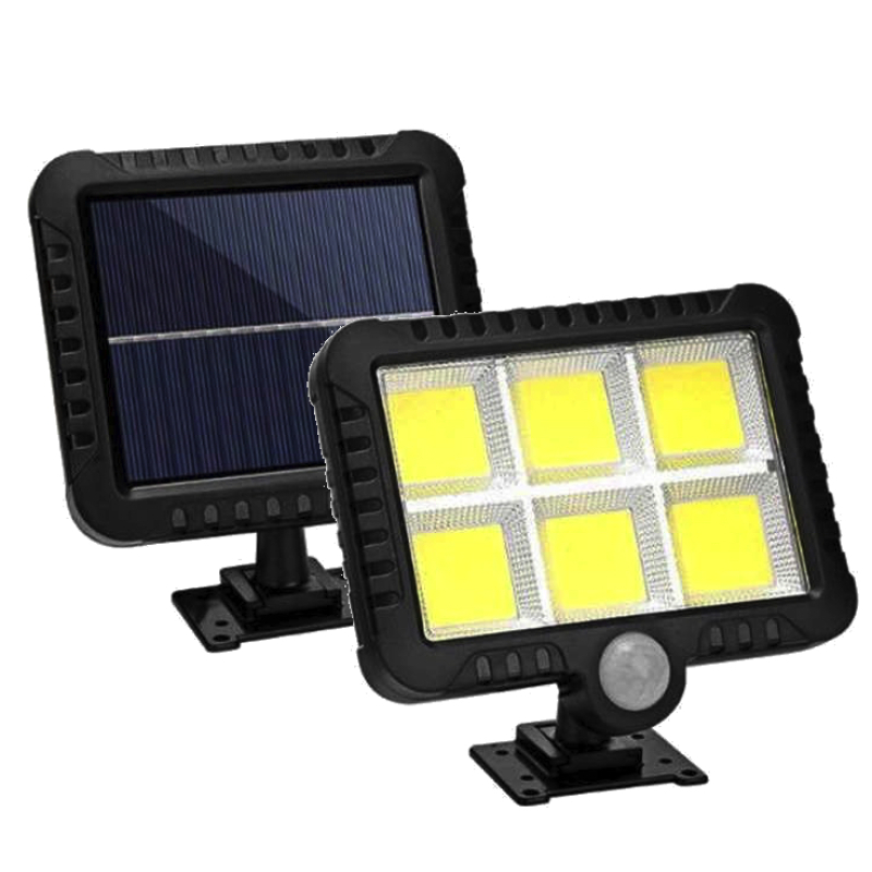 Proiector SOLAR 10W 6 CASETTE COB LF-1520 senzor de lumina si miscare