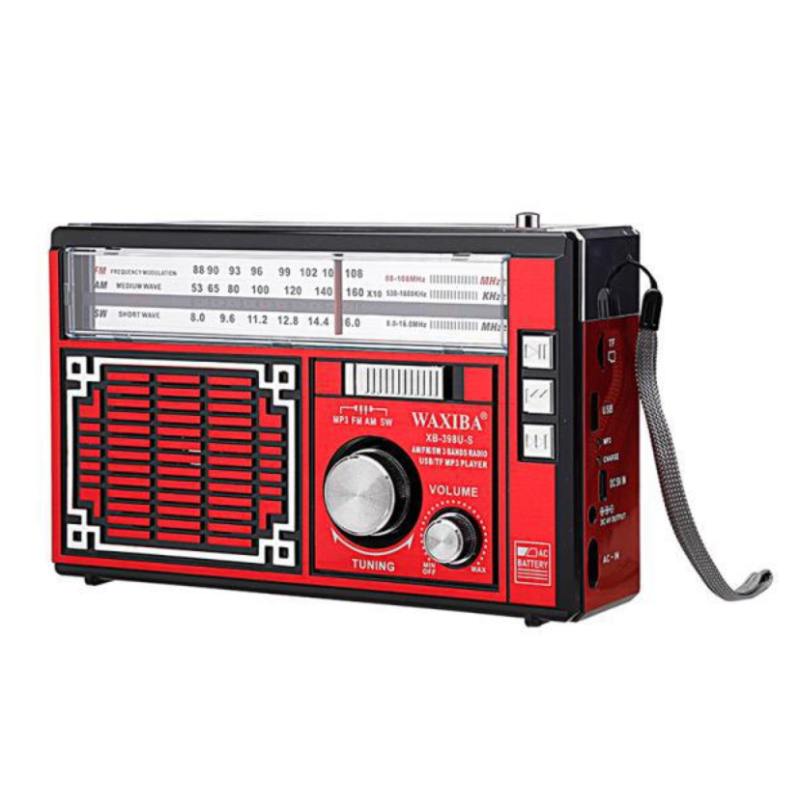 RADIO XB394BT clasic rosu portabil