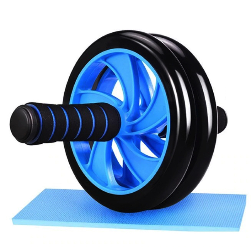 Roata abdomen MICA Fitness Double Wheel manere drepte