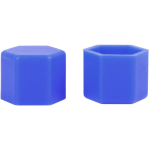 Set 20 capace prezoane 17" ALBASTRE din Silicon pentru jante