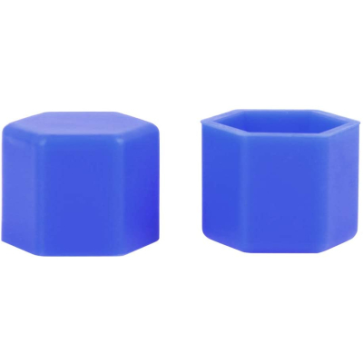 Set 20 capace prezoane 17" ALBASTRE din Silicon pentru jante