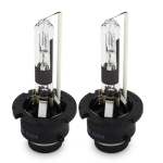 Set 2 becuri Xenon D2R White auto pentru far suport plastic 35W 6000K