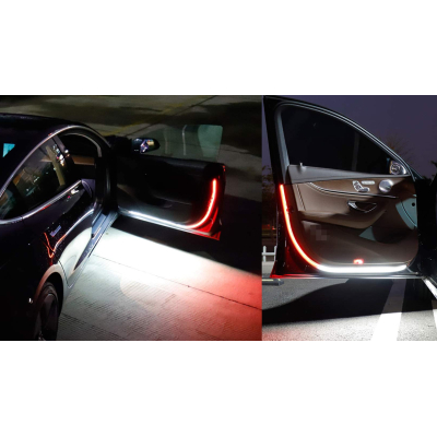 Set 2 Benzi LED Semnlaizare Usa Masina