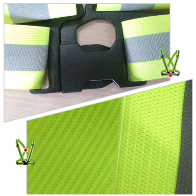 Set 2 Ham REFLECTORIZANT Reglabil Elastic Universal