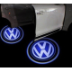 Set 2 Holograme LED cu LOGO VOLKSWAGEN pentru Portiere