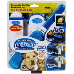 Set 2 Perii FUR WIZZARD de scame pentru îndepartarea părului