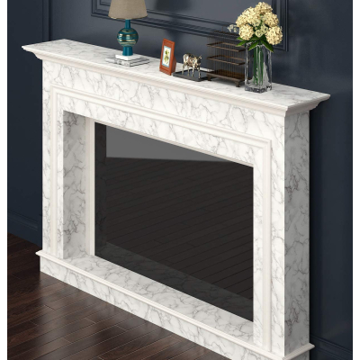 Set 3 X Autocolant Marmura ALBA 60 x 300 Autoadeziv Rezistent pentru Mobila BS