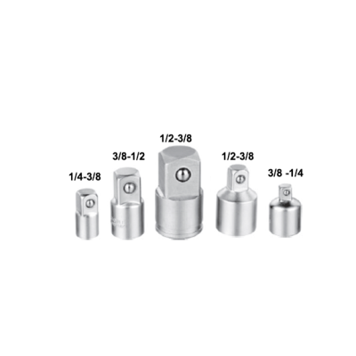 Set 5 Adaptoare CROMATE 1/2  1/4  3/4  3/8