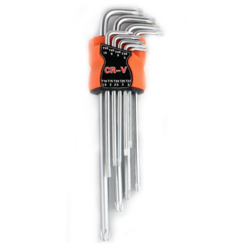 Set 9 Chei Imbus Torx STEA EXTRA LUNGI Cr-v T10-T50