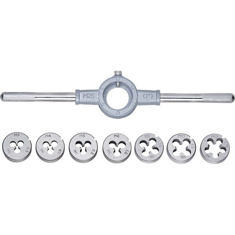 Set Filiere de Mana cu Suport M3-M12 - 8 Filiere