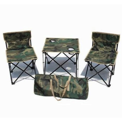 Set masa si 2 scaune pentru camping