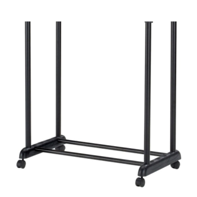 UB Stender Mobil Dublu  Supor Metalic pentru Haine si Umerase 