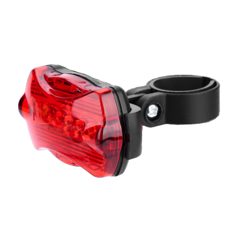 Stop spate bicicleta 5 LED-uri 7 moduri iluminare clema fixare