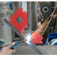 UB Suport magnetic pentru sudură în unghi roșu 4”