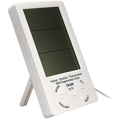 Termometru Multifunctional cu Ceas si Senzor de Umiditate TA298