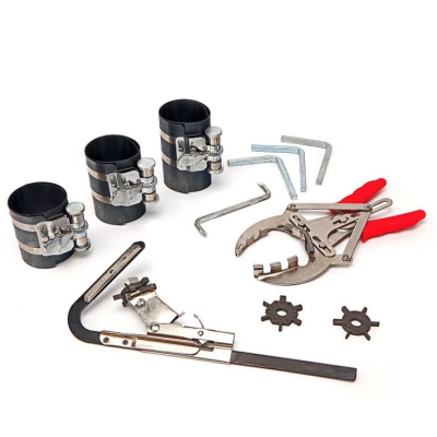 Trusa 11 Piese montare segmenti sau piston 1 Cleste 3 Coliere + accesorii