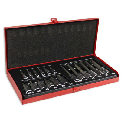 Trusa Capete Surubelnita Torx 18 Buc cu Dimensiuni Diferite