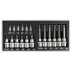 Trusa Capete Surubelnita Torx 18 Buc cu Dimensiuni Diferite