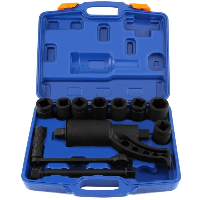 TRUSA Cheie de roti camion cu reductor 7 tubulare incluse 4800 Nm