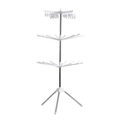 Uscator Rotativ tip Carusel ADS-1158 cu 16 Brate Rotative 170 cm  Alb