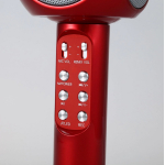 Microfon Karaoke Wireles cu Boxa si Lumini