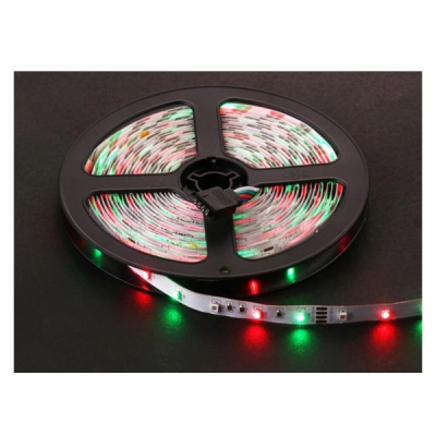 Kit banda RGB 5M 60W 1 Culoare / LED 15 Variatii ROSU VERDE ALBASTRU