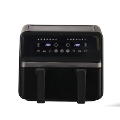 Friteuza cu aer cald dublu compartiment panou tactil digital putere 3000W