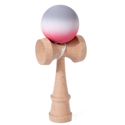 UB Jucarie Interactiva Kendama din Lemn 18 cm model Gradient siliconata COLORATA