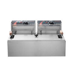 Friteuza Electrica 2500W Capacitate 12 litri din inox pentru uz casnic sau profesional