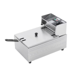 Friteuza electrica putere 2500W capacitate 6L otel inoxidabil