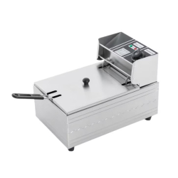 Friteuza electrica putere 2500W capacitate 6L otel inoxidabil