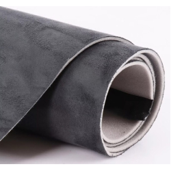 Sul piele sintetica tip Alcantara 0.75 x 2.5m GRI INCHIS tapiterii capitonaje auto