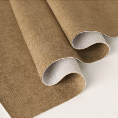 Sul piele sintetica tip Alcantara 0.75 x 2.5m MARO DESCHIS tapiterii capitonaje auto