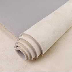 Sul piele sintetica tip Alcantara 0.75 x 2.5m CREM IVORY tapiterii capitonaje auto