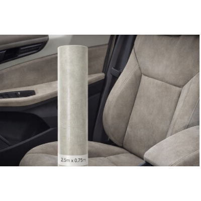 Sul piele sintetica tip Alcantara 0.75 x 2.5m GRI PERLAT tapiterii capitonaje auto