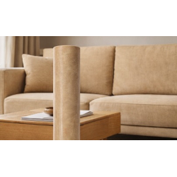 Sul piele sintetica tip Alcantara 0.75 x 2.5m BEJ CARAMEL tapiterii capitonaje auto