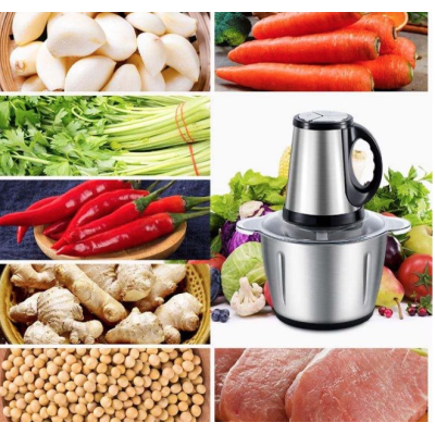 Tocator electric pentru carne si legume 4 lame din otel inoxidabil de inalta calitate 5L