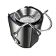 Storcator de fructe si legume 800W 2 viteze tub alimentare recipient pulpa 1.5 litri recipient suc 1 litru