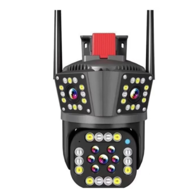 Camera de Supraveghere Inteligenta WiFi pentru exterior cu doua lentile detectare a miscarii vedere pe timp de noapte 12MP