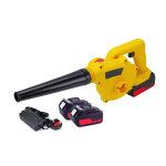 Suflator de frunze fara fir 48V electric puternic 2 in 1 cu 2 acumulatori 48V