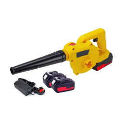 Suflator de frunze fara fir 48V electric puternic 2 in 1 cu 2 acumulatori 48V