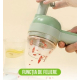 Tocator si maruntitor electric pentru alimente si legume 4 in 1