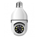 Camera de Supraveghere WiFi Tip Bec cu Rotire 355 Full HD Senzor de Miscare PIR si Audio Bidirectional