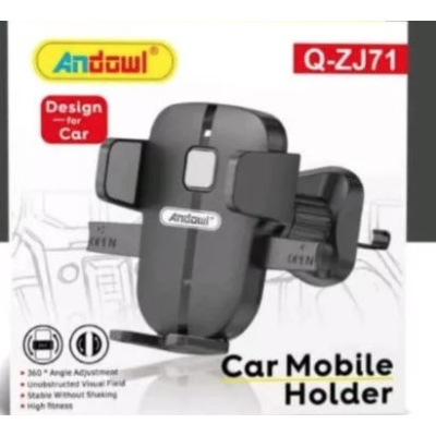 Suport auto Andowl Q ZJ71 prindere la ventilatie brate reglabile negru