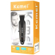 Masina de tuns Kemei KM 2293 trimmer profesional lama T LCD fara fir