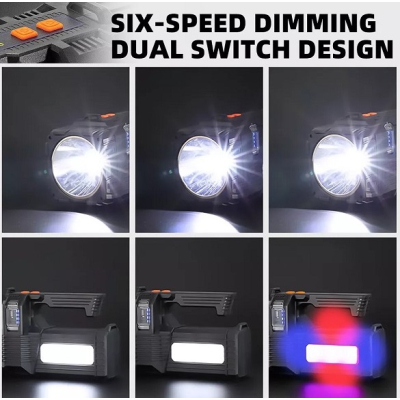 Lanterna de mana W5168 2 autonomie indelungata reincarcabila USB