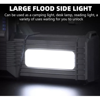 Lanterna de mana W5168 2 autonomie indelungata reincarcabila USB