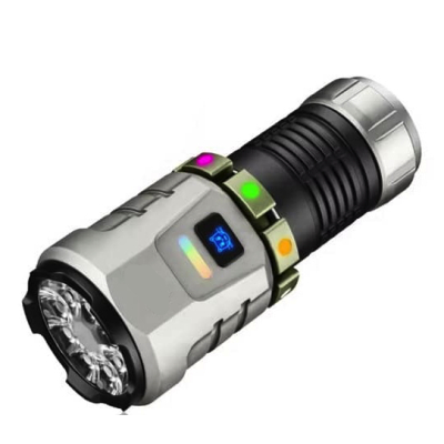 Mini lanterna de mana YM F86X magnetica de 3300 lumeni