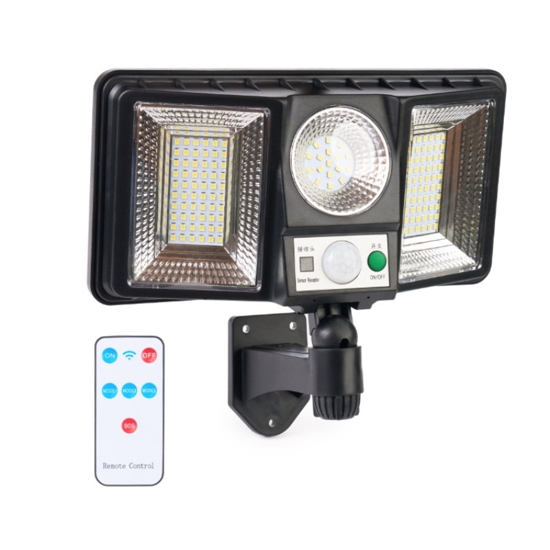 Lampa solara GD2202 putere 50W cu 3 surse de iluminare