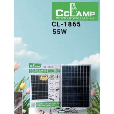 Panou solar CL 1865 fotovoltaic 55W pentru incarcare telefon acumulator dispozitive USB